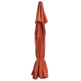 Cumpara ieftin Panza de schimb umbrela de soare de exterior caramiziu 515 cm