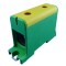 Clema terminala conexiune 1 pol verde galben Cu-Al 2x95mm &sup2;, , , , , , , montare pe sina DIN 35mm 220A (Al) 245A ( Cu)