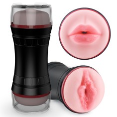 Masturbator Double Polaris Black foto