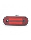 Lampa gabarit Led W175, 12V-24V, pozitie WAS Rosu