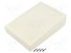 Carcasă desktop GAINTA ABS gri deschis 134mm x 189mm x 54,6mm