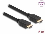 Cablu High Speed HDMI 48Gbps 8K60Hz/4K120Hz T-T 5m, Delock 82004