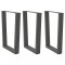 vidaXL Picioare de masă &icirc;n formă de V, 3 buc., antracit, 70x(72-73,3) cm, oțel 4012662