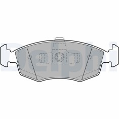 DELPHI LP2274 set placute frana,frana disc foto