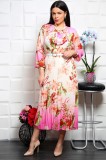 Cumpara ieftin Rochie midi Preciosa Rose - 38Marimea, Yves