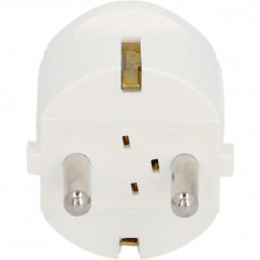 Stecker Cu Contact De Protectie Si Ajutaj Alb Unitec 40742L