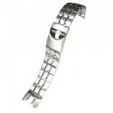 Cumpara ieftin Bratara Ceas Otel Inoxidabil SWATCH Hugo Drax MOONRAKER 21mm, Argintiu Mat, Serie James Bond 007