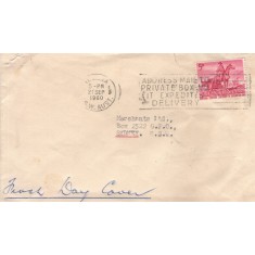 Australia 1960 - 100th explorarea Teritoriilor de Nord, FDC circulata