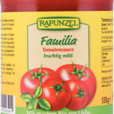 Sos Tomate Bio Familia Rapunzel 550gr