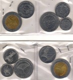 SV * Yemen SET 1 - 5 - 10 - 20 RIALS si 20 RIALS bimetal 1994 - 2008 * AUNC+++, Asia, Nichel