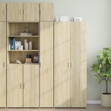 vidaXL Dulap depozitare slim stejar sonoma 30x42,5x225cm lemn compozit
