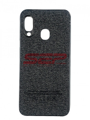 Toc TPU Leather Denim Samsung Galaxy A30s Black foto