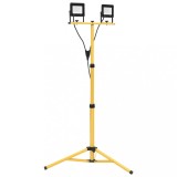 Gossi proiector cu led si trepied, 2x20 w, alb cald