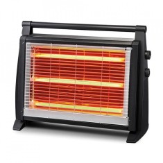 Radiator cu quartz, 3 tuburi, termostat, LX- 2830, negru foto
