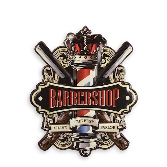 Decoratiune metalica barber shop NV-46