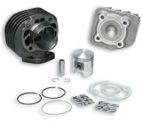 Set motor + chiulasa Kymco Agility - Cobra - Dink - People - Super 8 - Super 9 - Top Boy - Yup 2T AC 70cc D47mm bolt 12 - Malossi