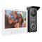 Kit videointerfon analogic, ecran 7&#039;, conectare 4 fire pentru 1 familie, IR, IK08 - HIKVISION DS-KIS213