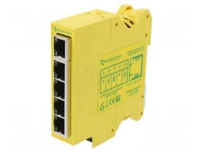Switch Ethernet neadministrabil 5 porturi RJ45 5-30VDC foto