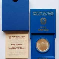 Moneda de argint - 500 Lire "XXIII Olimpiade" Italia, 1984 - G 3979