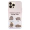 Husa compatibila cu Apple iPhone 13 Pro Max model Pusheen guide to lazy, Silicon, TPU, Viceversa