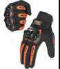 Manusi Moto Cross Enduro Downhill cu Protectii Unisex Negre Marimea 3XL