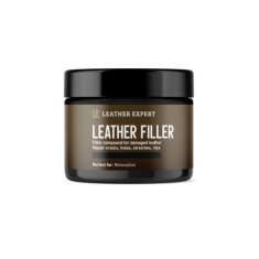 Chit repararea suprafetelor din piele negru LEATHER EXPERT Leather Filler Black 50ml