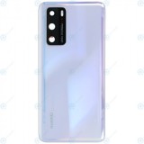 Huawei P40 (ANA-NX9 ANA-LX4) Capac baterie alb ca gheață 02353MGE