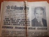 romania libera 29 noiembrie 1988-expunerea lui ceausescu