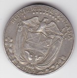 Monedă Panama Medio Balboa 1962 &ndash; 1/2 balboa, Vasco N&uacute;&ntilde;ez de Balboa