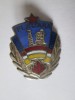Rara! Insigna Flacara Ploiesti 1952-1956,astazi este Petrolul, Romania de la 1950