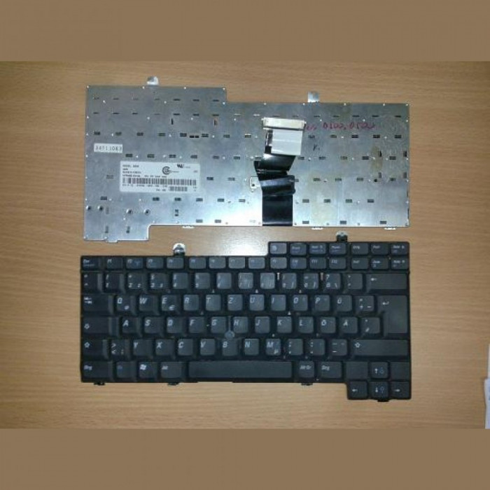Tastatura laptop second hand D500 D600 510M 500M 600M 610M D800 layout Germania