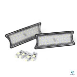 Cumpara ieftin Set 6 Lumini LED Interior Canbus BMW E60 E61 E65 E87, Alb Rece, Fara Eroare Bord