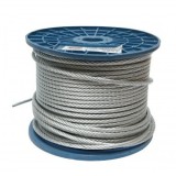 Cablu otel galvanizat fi 6mm, fire 6x19, sarcina maxima 1960Kg, greutate 12.5Kg, 100m/rola