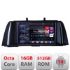 Navigatie Seria 5 F10 2010-2012 CIC 8 core QLED 2K 16+512 360 Android Waze USB Navigatie Internet Youtube Radio Edotec CarStore Technology