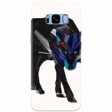 Husa silicon pentru Samsung S8, Abstract Wolf