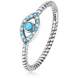 INEL Argint Cu Zirconiu --EVIL EYE ---Ochiul-- ARG408B, Argintboutique