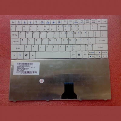 Tastatura laptop noua ACER ONE 751 722 1410 1810T WHITE foto