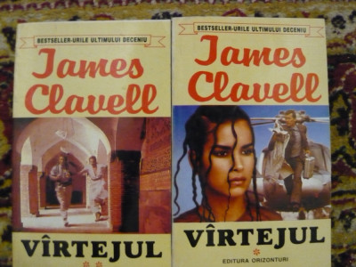 JAMES CLAVELL - VARTEJUL ( 2 volume ) - 1994 foto