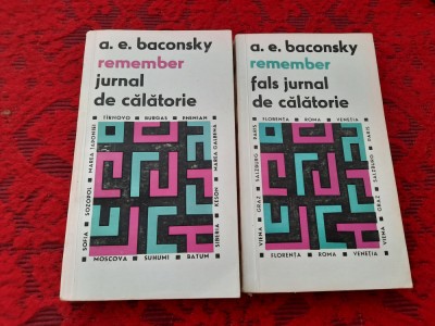 A.E Baconsky Remember 2 volume,g1 foto