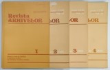REVISTA ARHIVELOR ANUL LXVI COMPLET, Vol. LI Nr. I - IV de MIOARA TUDORICA, 1989