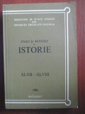 Studii si articole de istorie XLVII-XLVIII