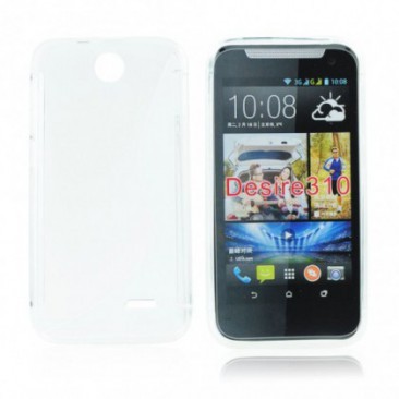 HUSA SILICON S-LINE HTC DESIRE 310 TRANSPARENT foto