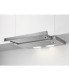 Hota Electrolux LFP326S, 60cm, Gri, 410 m&sup3;/h, LED, 3 viteze, Filtru Aluminiu, Evacuare/Recirculare
