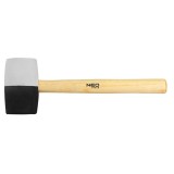 Ciocan de cauciuc negru/alb 680g Neo Tools 25-068 HardWork ToolsRange