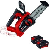 Einhell FORTEXXA 18/20 TH PXC + Twinpack - Drujba 20 cm 7 m/s + Set 2 acumulatori Li-Ion 18 V 4 Ah