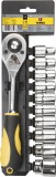 Trusa tubulare 1/2, 11buc/set, CrV