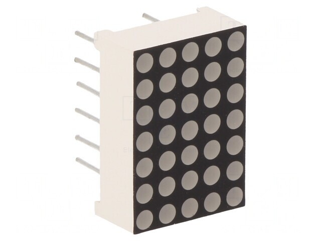Afişaj LED matrice 5x7 roşie 12,7x17,8mm
