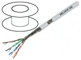 Cablu de Rețea Helukat 200 SF/UTP 5e 26AWG Gri