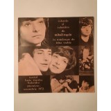 Caiet program Valentin și Valentina, de Mihail Roșcin (Teatrul Lucia Sturdza Bulandra; 1972)