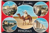 bnk cp Libia - Benghazi - Vedere circulata spre Romania 1975